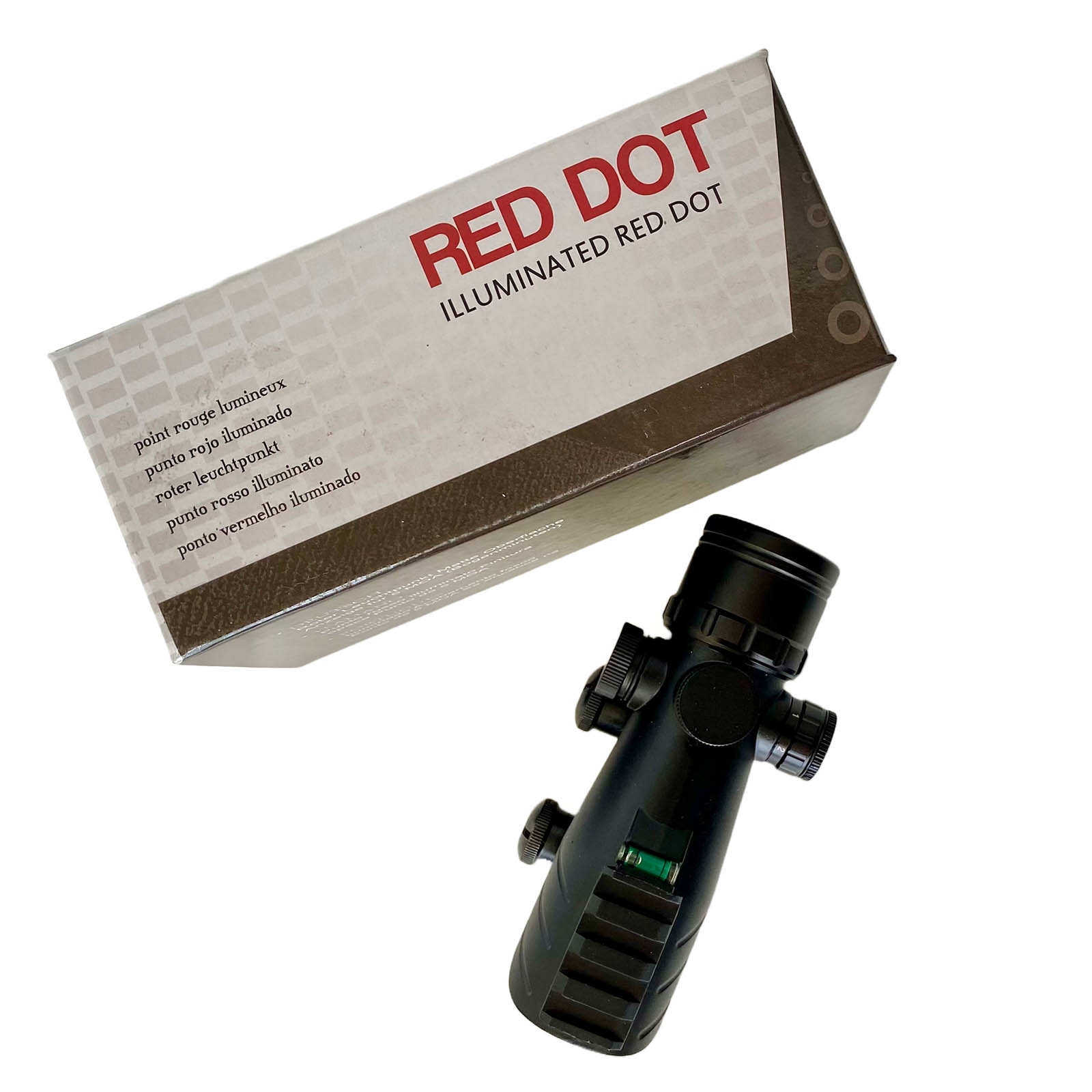 Оптический прицел Illuminated Red Dot с лазерным целеуказателем 