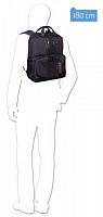  Рюкзак Piquadro Brief 15,6", черный, 40,5x31x16 см 