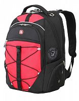  Рюкзак  15", чёрный/красный, 34x19x46 см, 30 л 